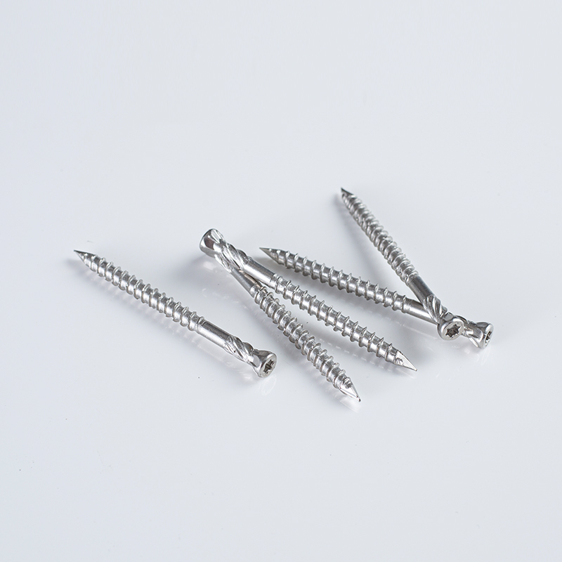 رأس توركس صغير غاطس SS316 برأس مدبب 10G x 50-65 T20 A4