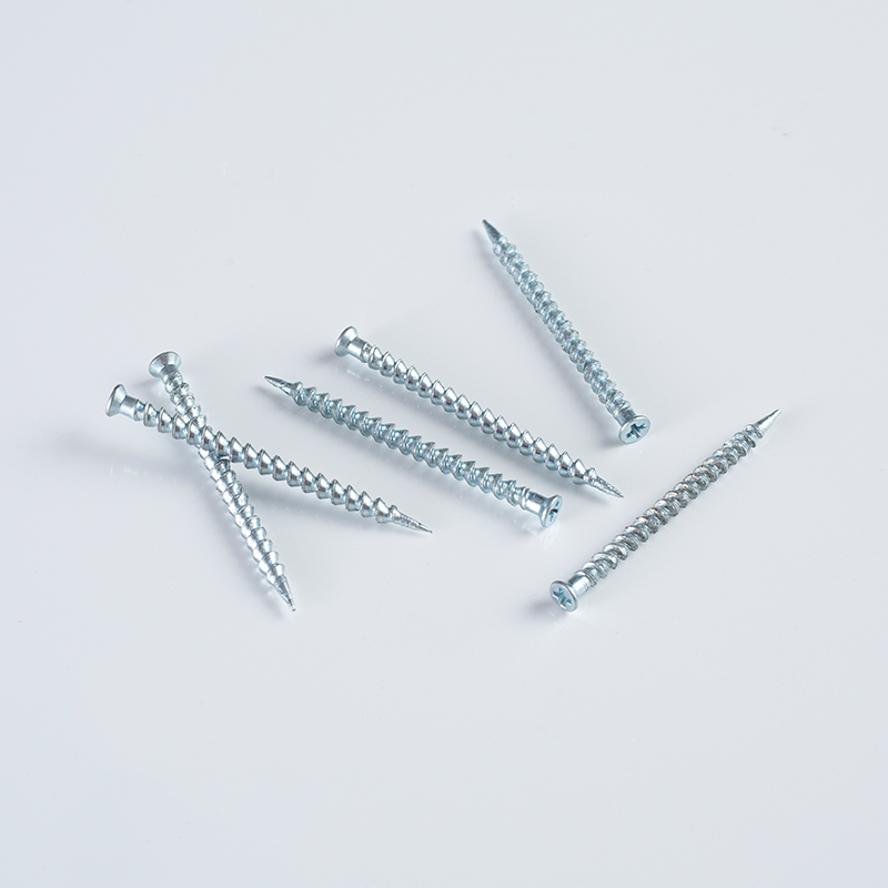 برغي أرضي مضاد للارتخاء 3.2x45 مطلي بالزنك