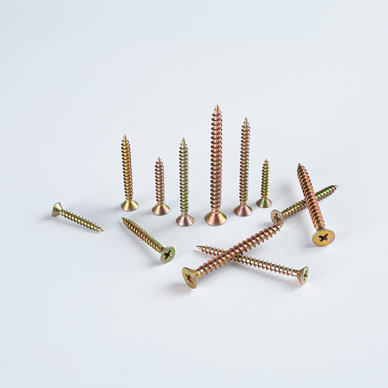 برغي لوح ألياف غاطس مفرد ذو تجويف متقاطع 8-10x20-75 Z/Y