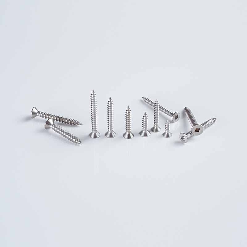برغي ذاتي الغطس ذو محرك مربع SS304، قياسي أمريكي، 8GA x 12-50 A2