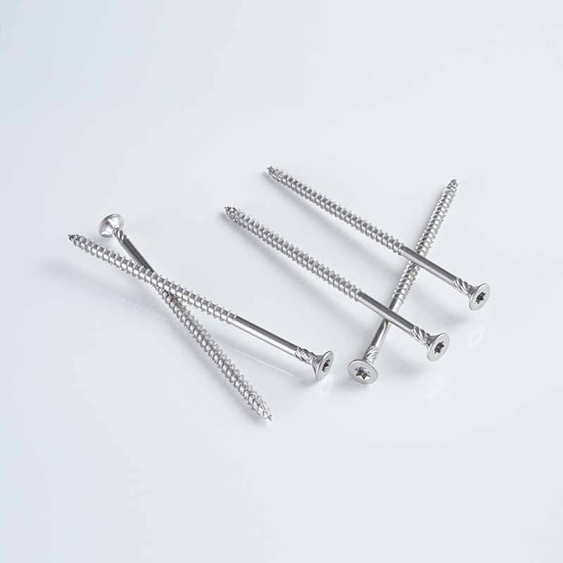 برغي مخروطي مربع مزدوج الغاطس من نوع توركس SS316، مقاس 14-7x50-150 A4